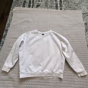 TNA Soft White Sweatshirt